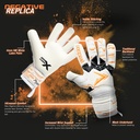 Precision Junior Fusion X Negative Replica GK Gloves