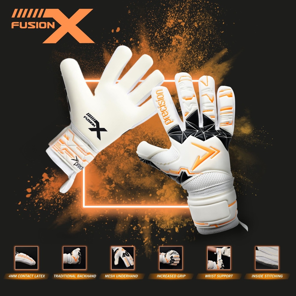 Precision Junior Fusion X Negative Replica GK Gloves