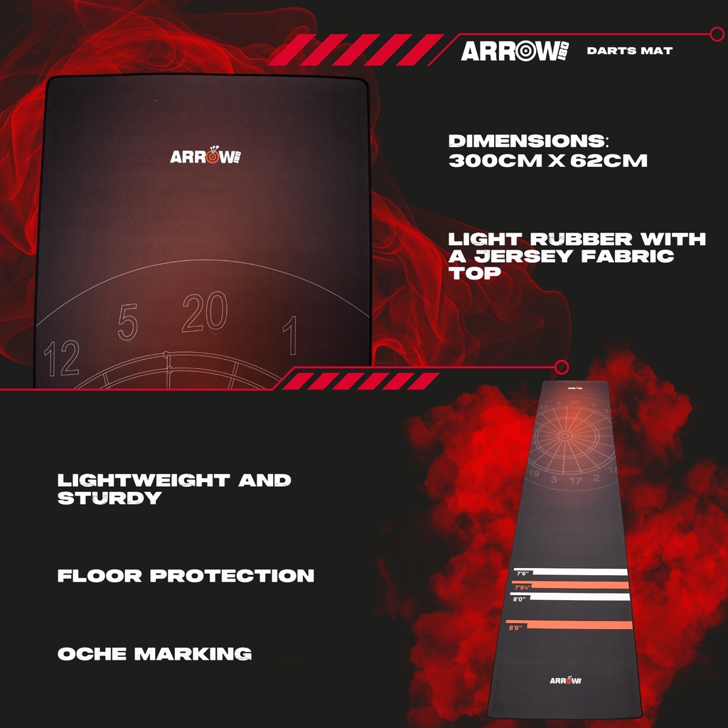 Arrow180 Darts Mat