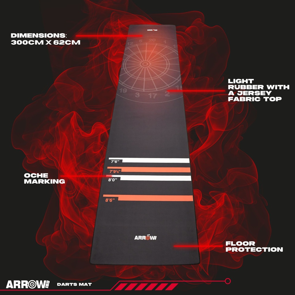 Arrow180 Darts Mat