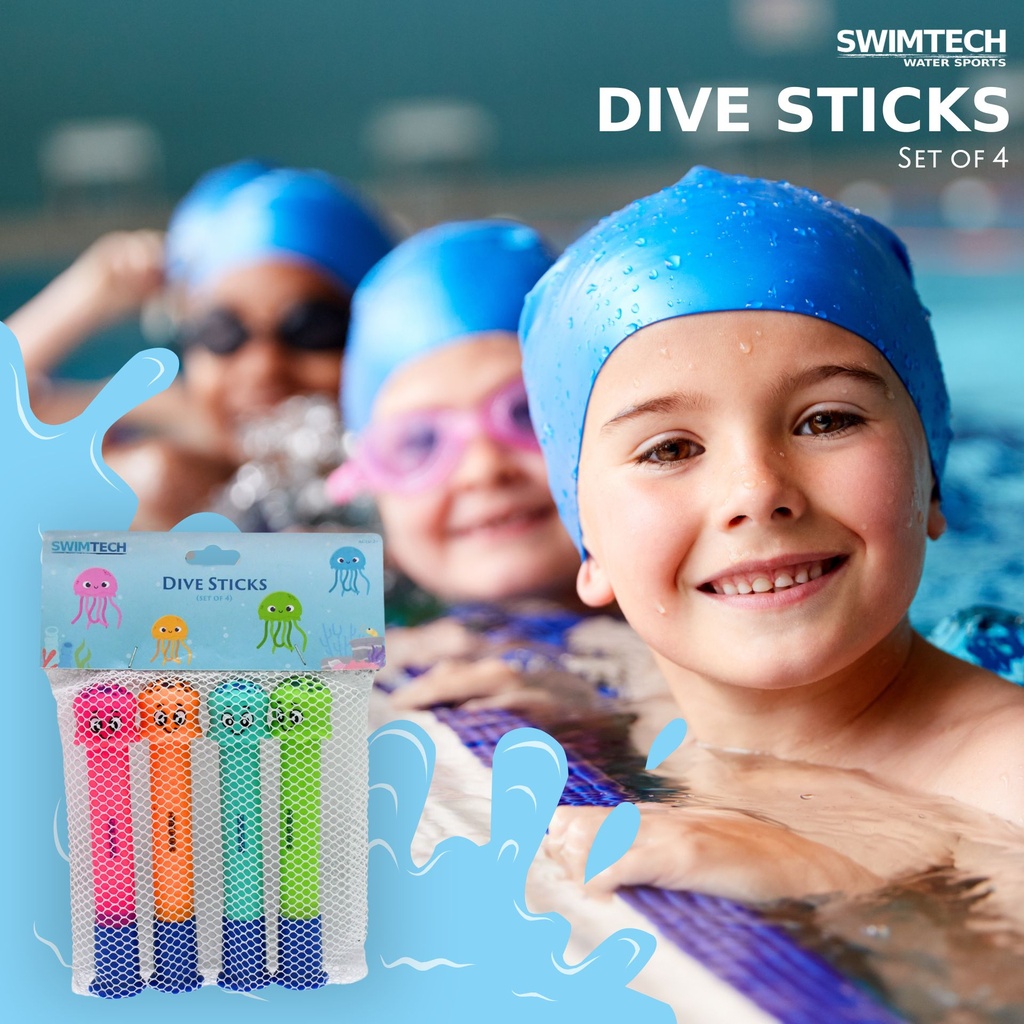 SwimTech Dive Sticks (Set of 4)