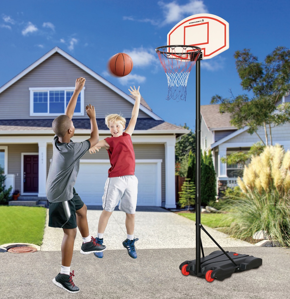 Sportcraft Adjustable Basketball Net With Stand