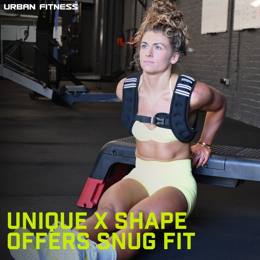Urban Fitness X Shape Weighted Vest