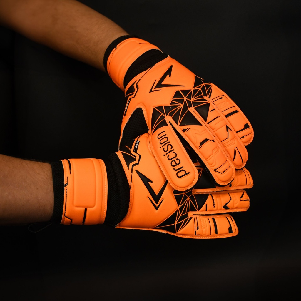 Precision Fusion X Flat Cut Essential Goalkeeper  Gloves