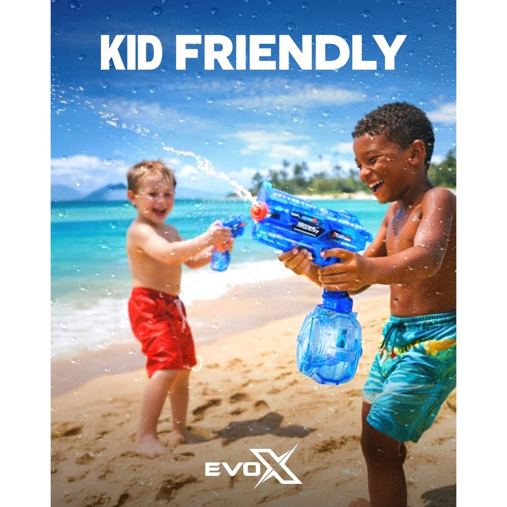 Evo-X Rapid Fire Electric Water Gun