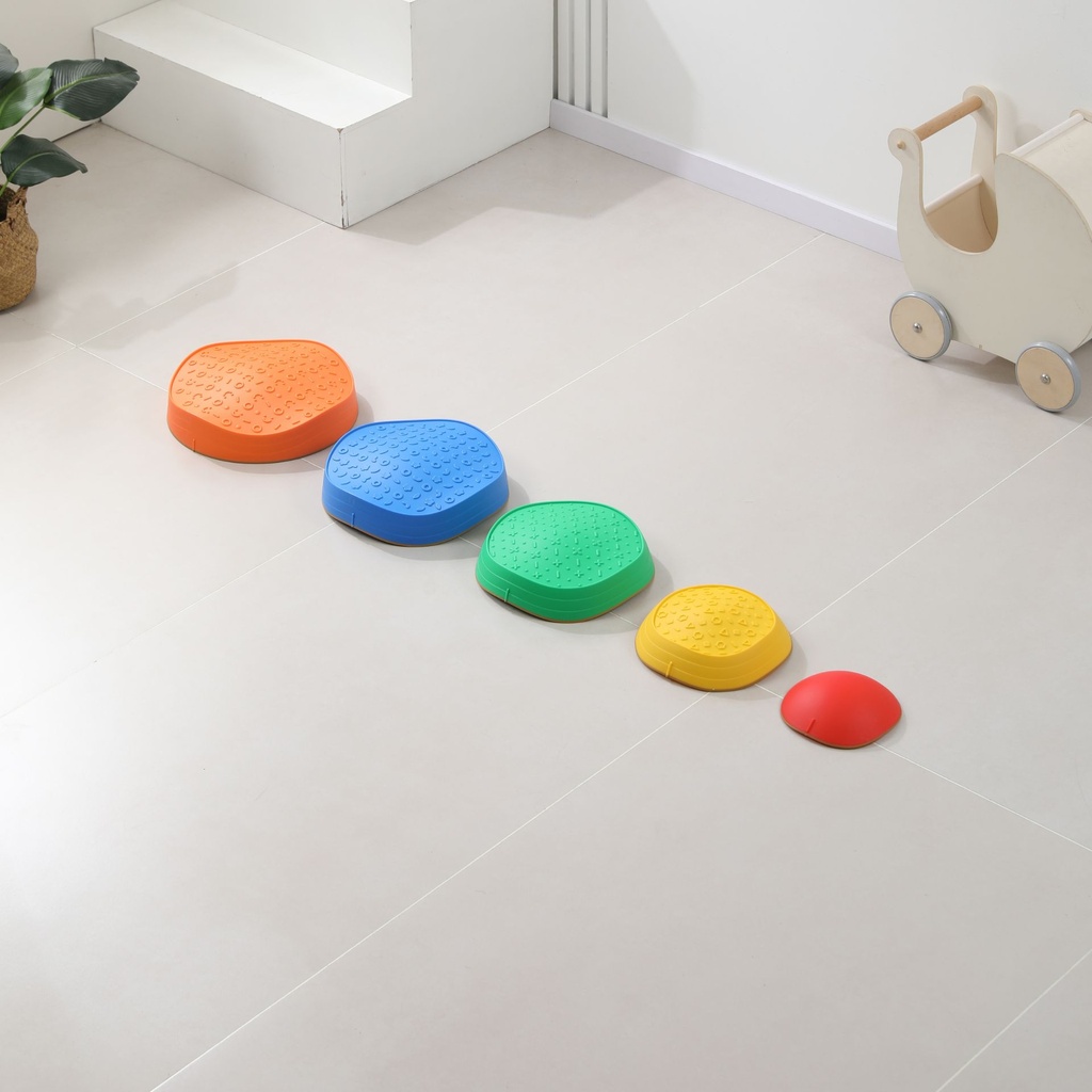 Toyfinity Sensory Stepping Stones 5 Piece Set