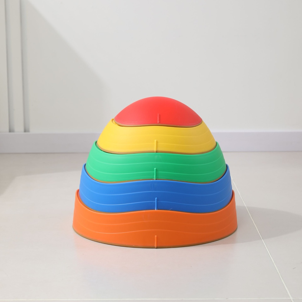 Toyfinity Sensory Stepping Stones 5 Piece Set