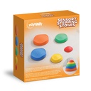 Toyfinity Sensory Stepping Stones 5 Piece Set