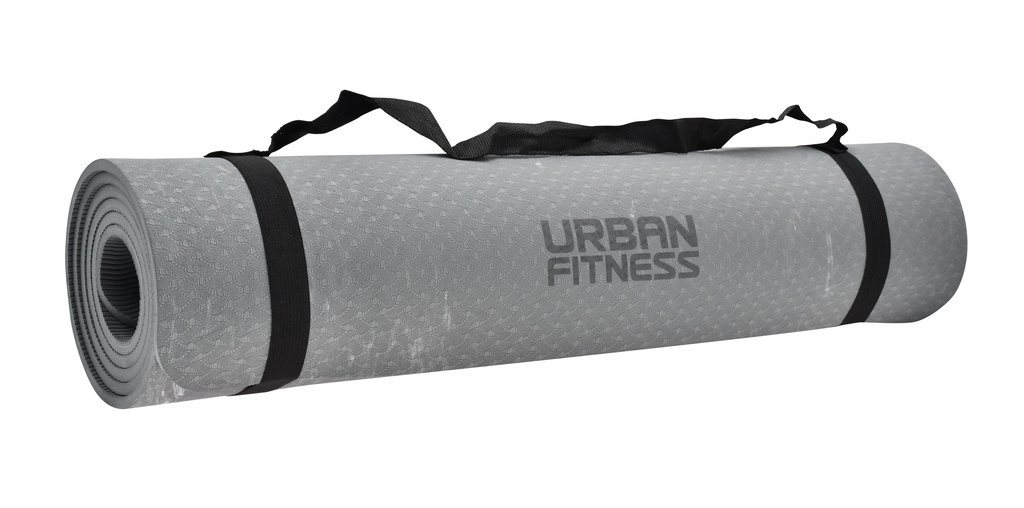 Urban Fitness  6mm Patterned TPE Yoga Mat
