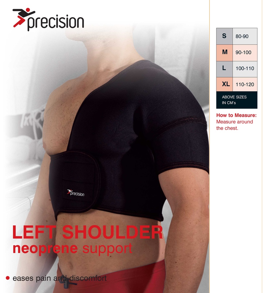 Precision Neoprene Half Shoulder Support (Left)