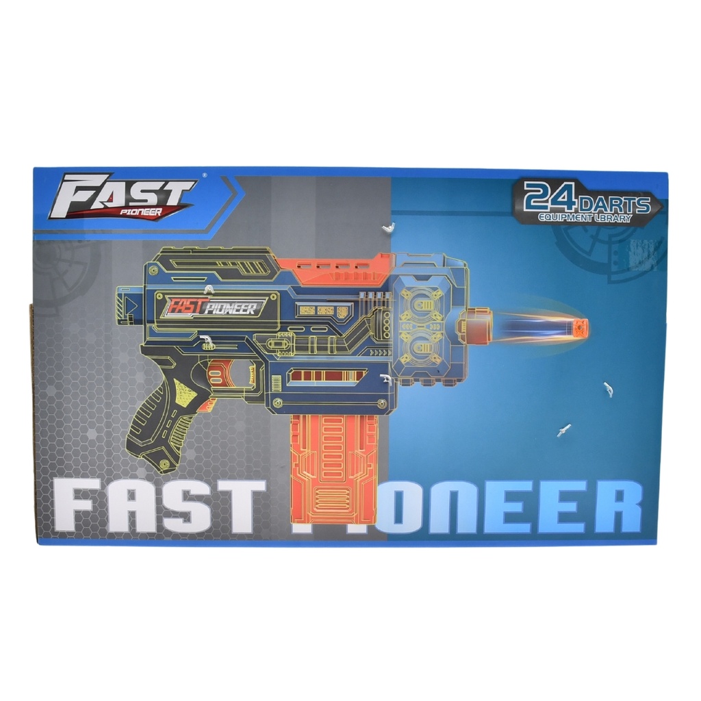 Fast Pioneer Electric Magazine Soft Bullet Toy Gun