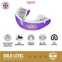 OPRO Self-Fit GEN5 Gold Grillz Mouthguard
