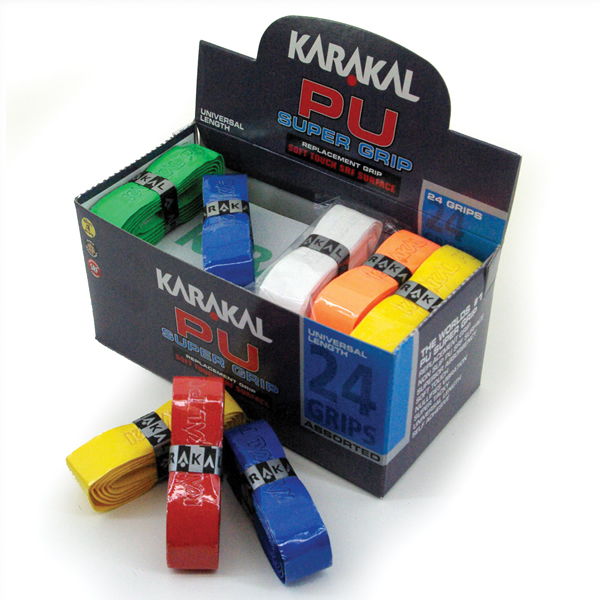 Karakal Coloured PU Super Grip (Box of 24)