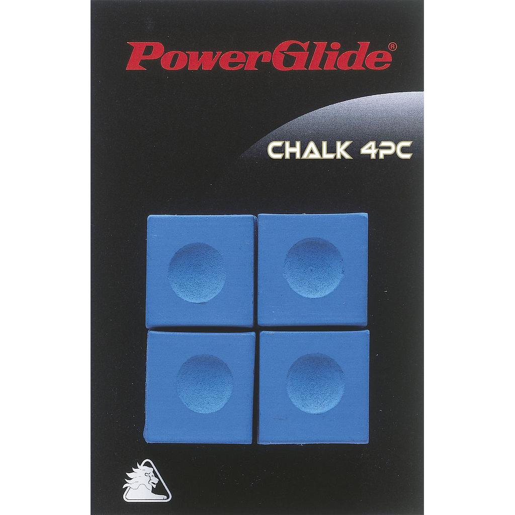 Powerglide Snooker Chalk (4 Pack)