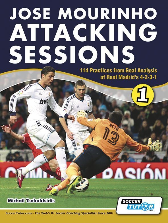 SoccerTutor Jose Mourinho Attacking Sessions (114 Practices) Book