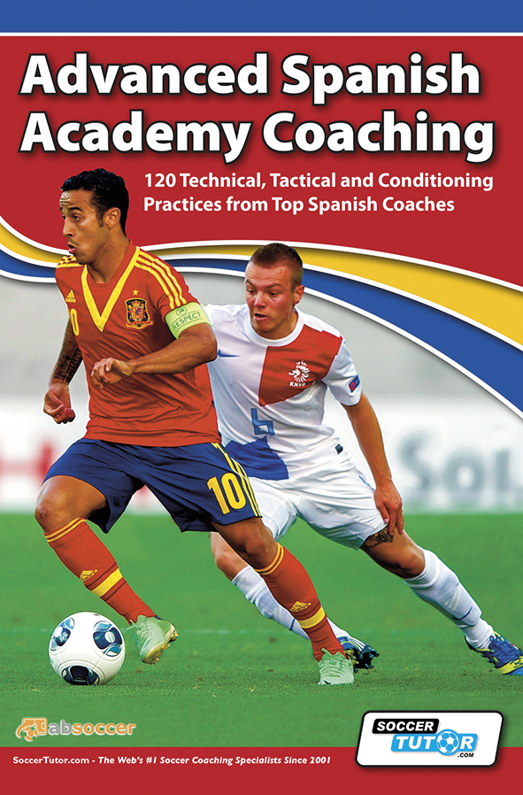 SoccerTutor Advanced Spanish Academy Coaching (120 technical) Book
