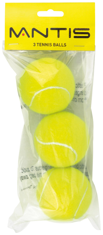 MANTIS Tennis Balls (Pack of 3)