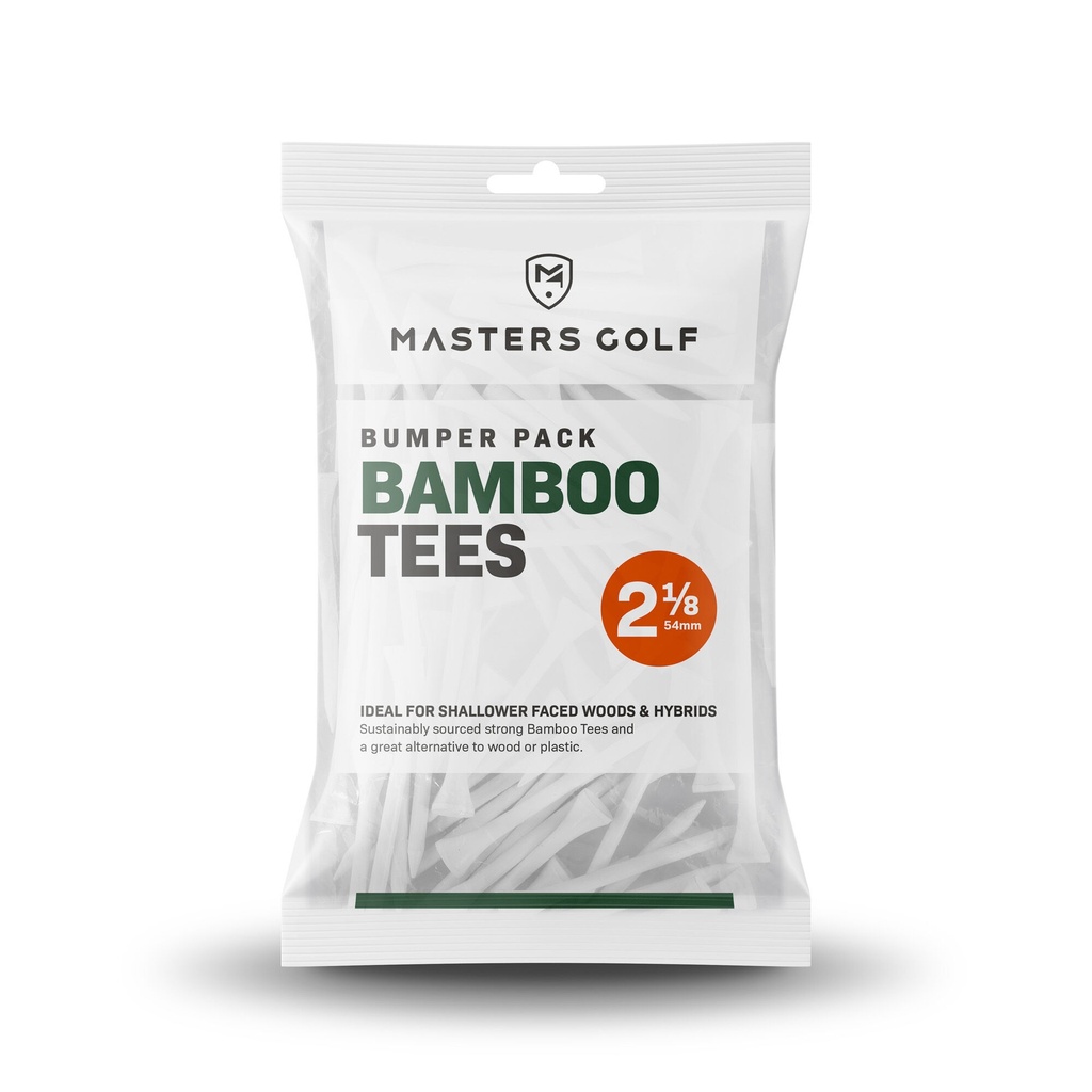 Masters Bamboo Tees (Bag of 130)