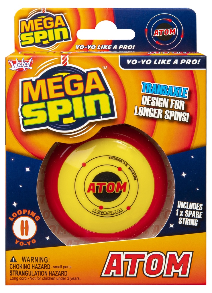Wicked Mega Spin Atom Yo-Yo
