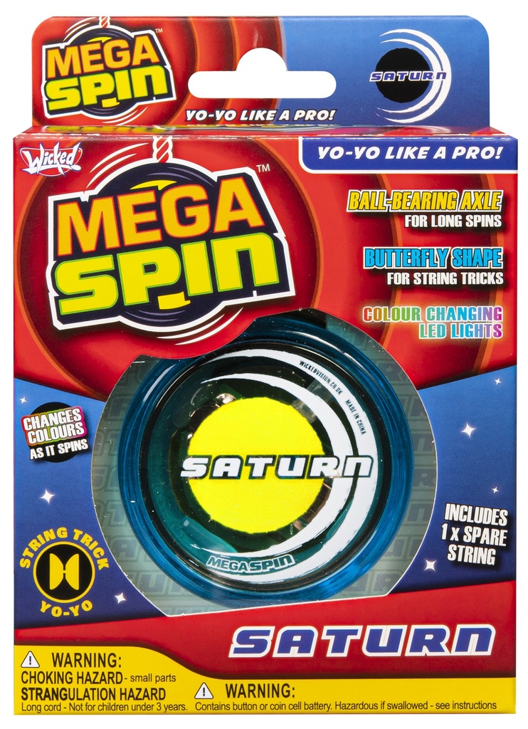 Wicked Mega Spin Saturn Yo-Yo