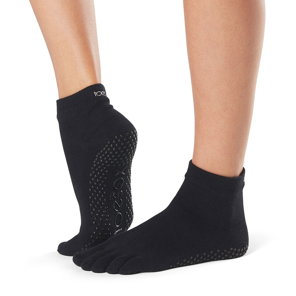 Toesox Full Toe Ankle Non Slip Socks