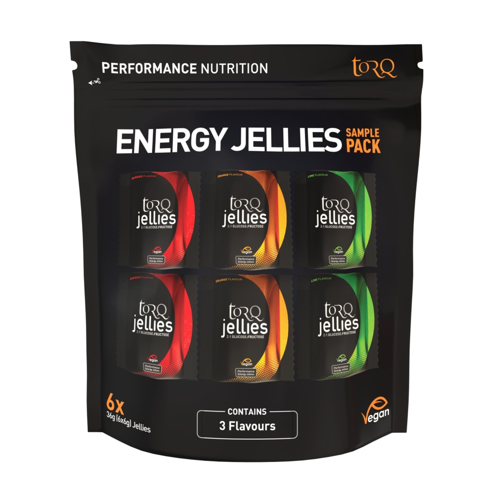 TORQ 6 Energy Jellies Sampling Pack