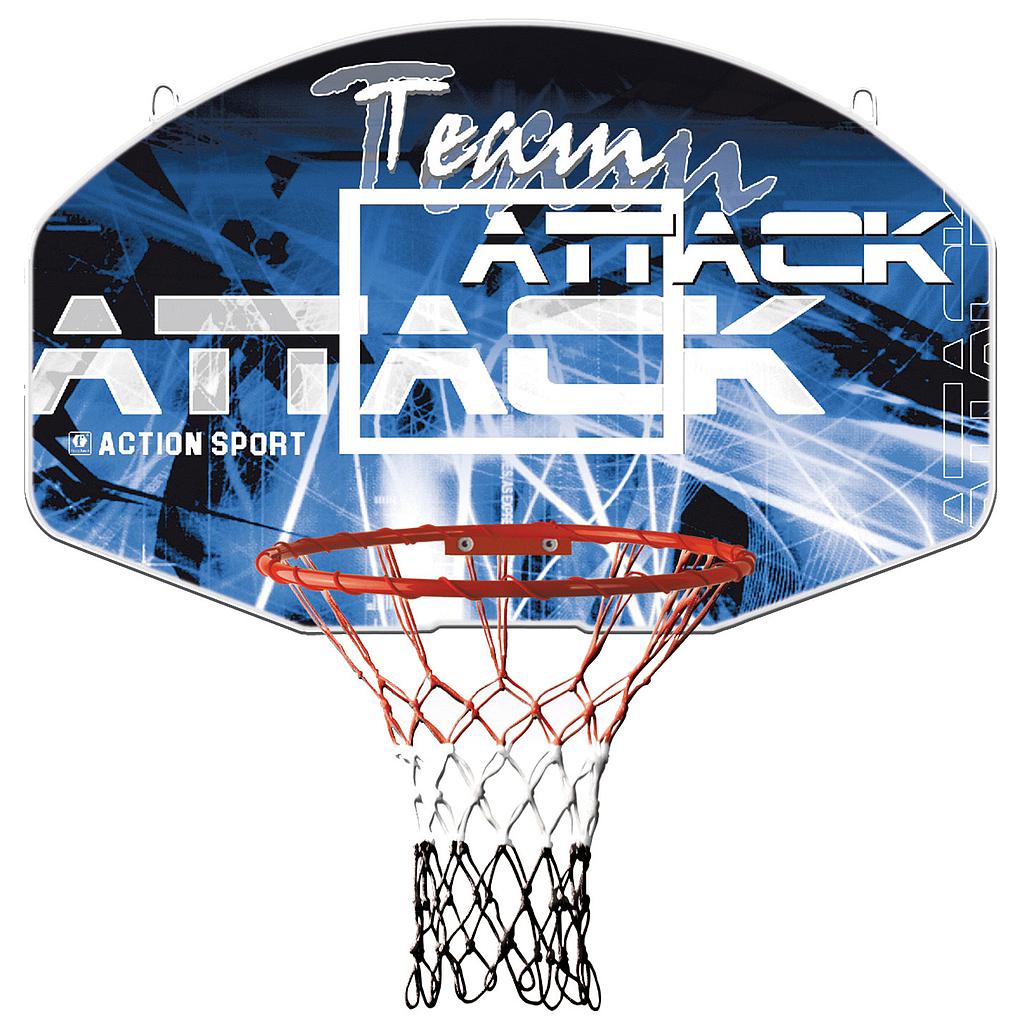 Sure Shot Team Attack Basketball Ring and Backboard (For Up To Size 5 Basketballs)