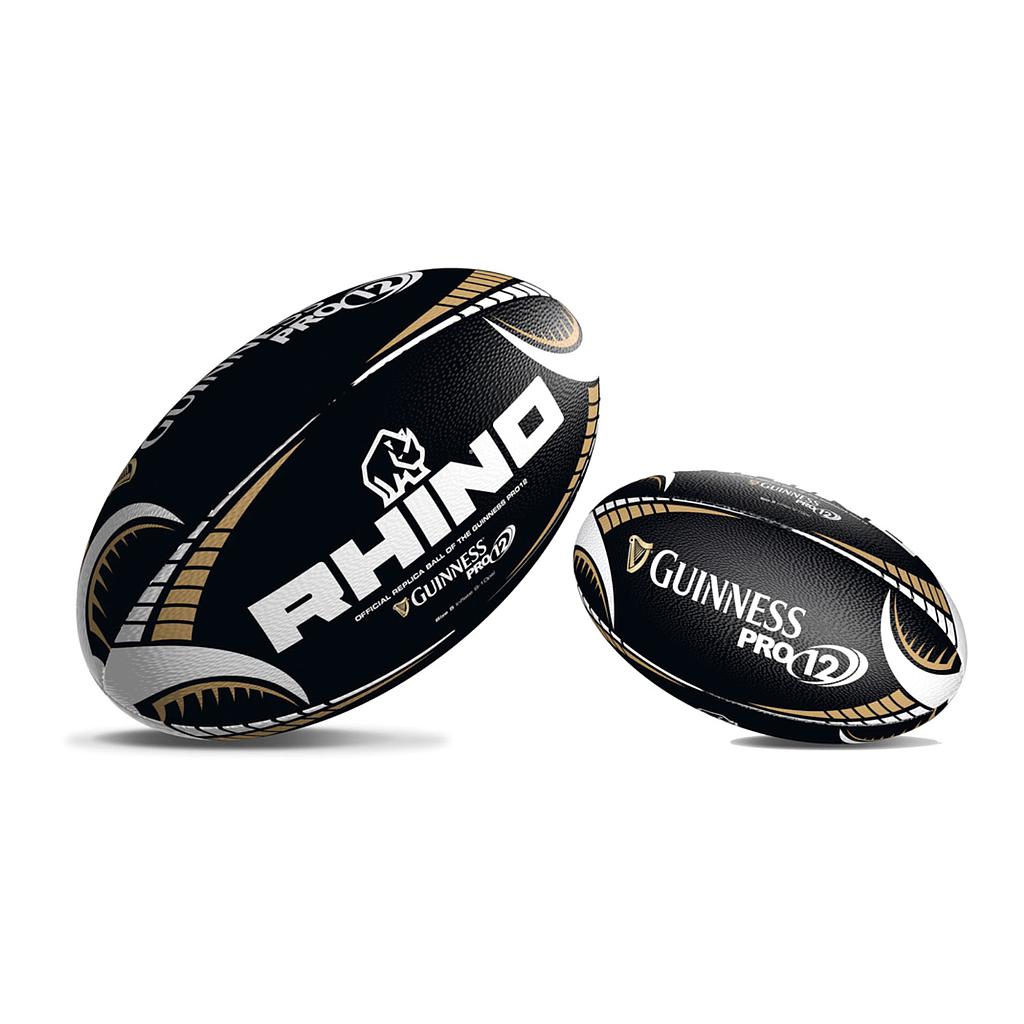Guinness Pro12 Black Supporters Rugby Ball