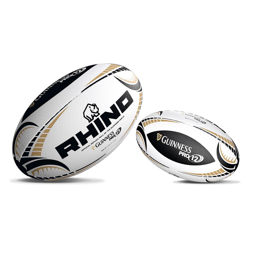 Guinness Pro12 White Replica Rugby Ball