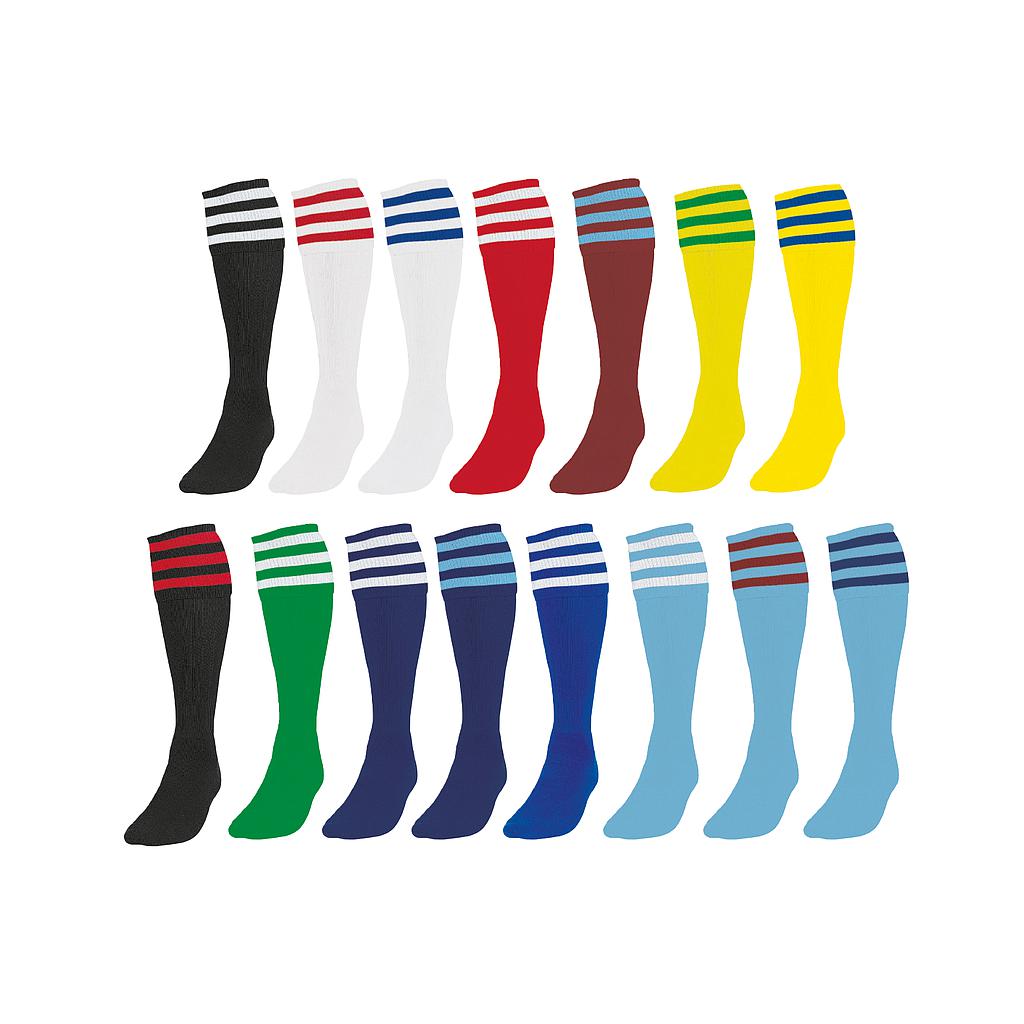 Precision 3 Stripe Football Socks Adult