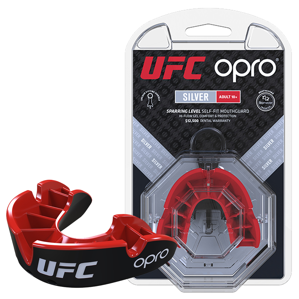 UFC Silver Mouthguard by Opro