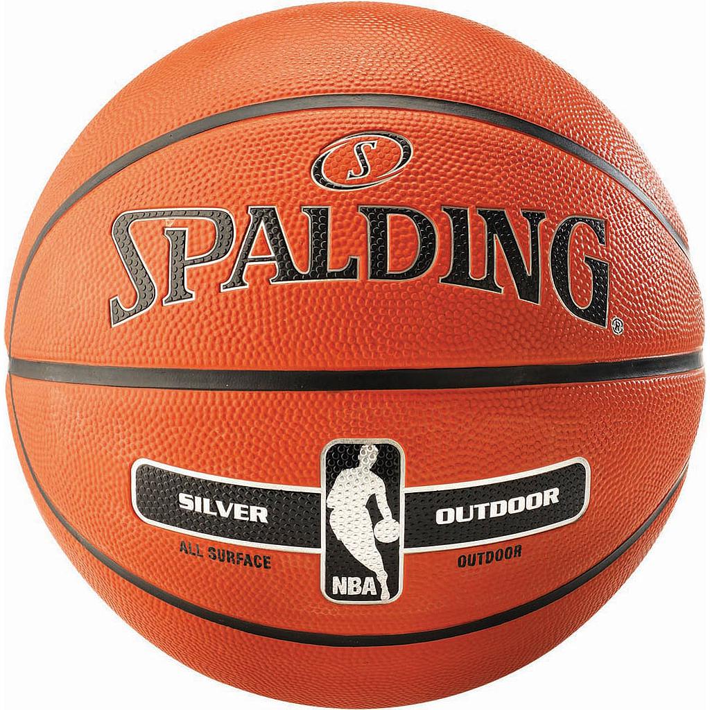 Spalding NBA Silver Outdoor Basketball